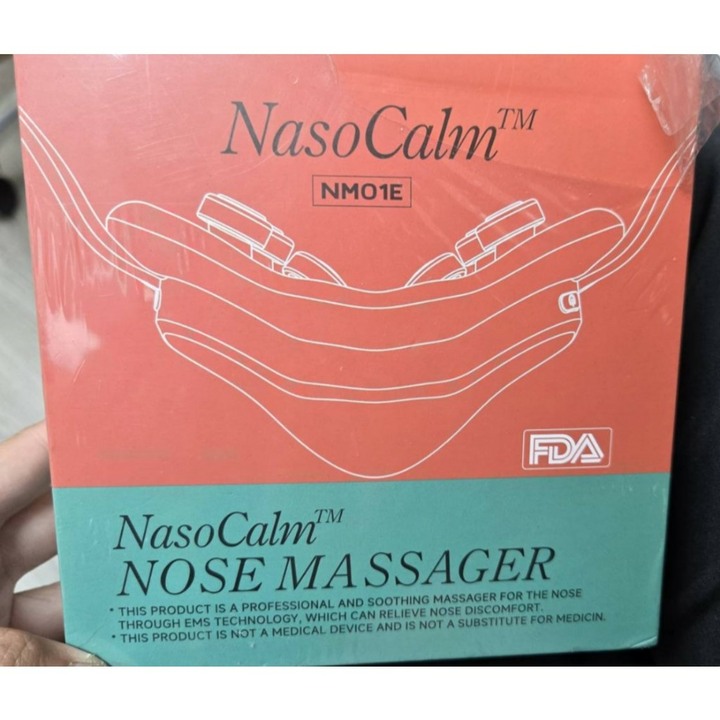 NasoCalm NM01E 鼻部按摩器｜EMS鼻周舒緩放鬆 輕巧便攜 賠本出清399$ 非醫療器材 全新品