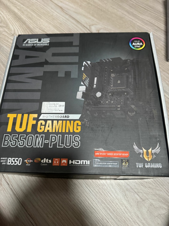賣主機版TUF B550M GAMING PLUS