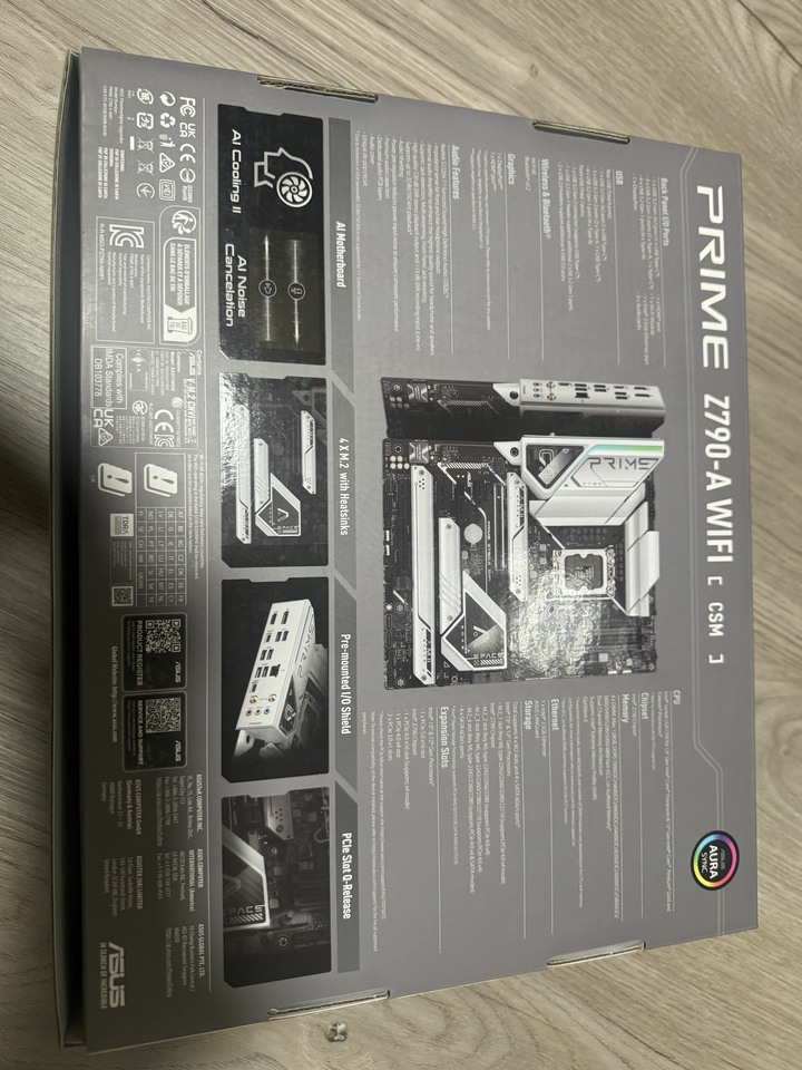 賣全新ASUS PRIME Z790-A WIFI-CSM