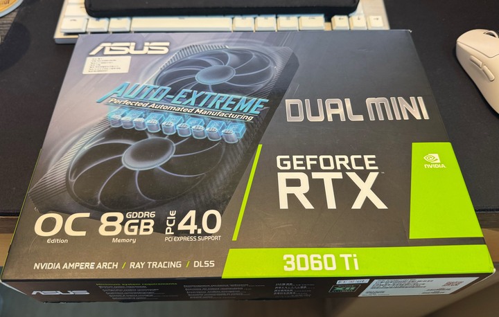 Asus 3060Ti Dual mini
