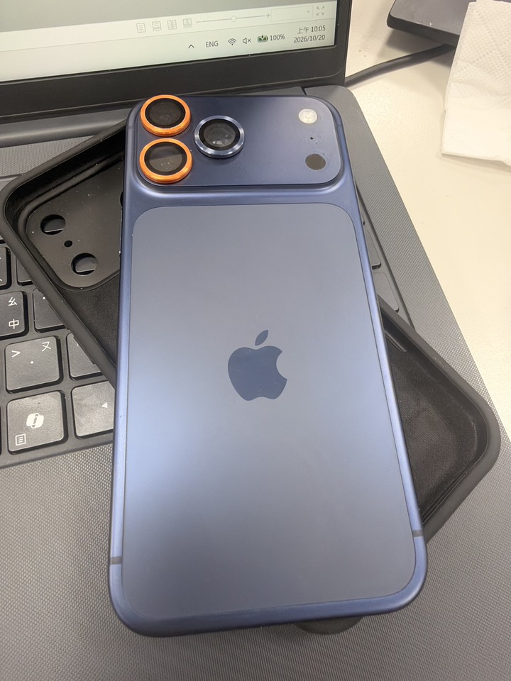Iphone 17 Pro Max 512G 藍色 10月過保 完整包裝盒