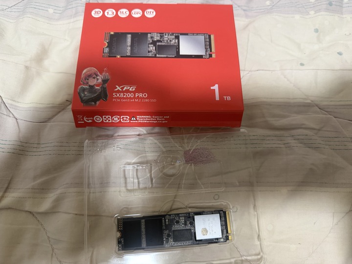 威剛 sx8200 pro 1tb Gen3