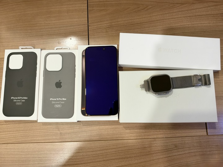 IPhone 16 PM 256G Apple Watch ultra2