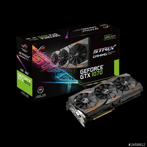 全新國外帶回 沒用到便宜出售！Rog STRIX GTX1070 O8G