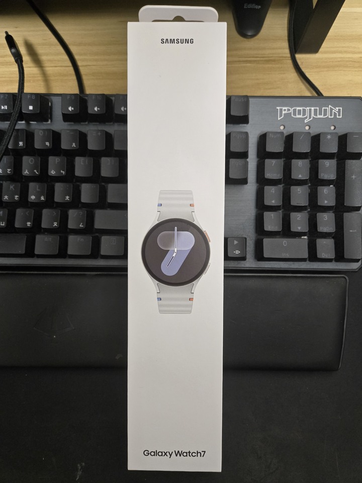 SAMSUNG Galaxy Watch7 44mm 冰川銀 s藍牙版 全新未拆封