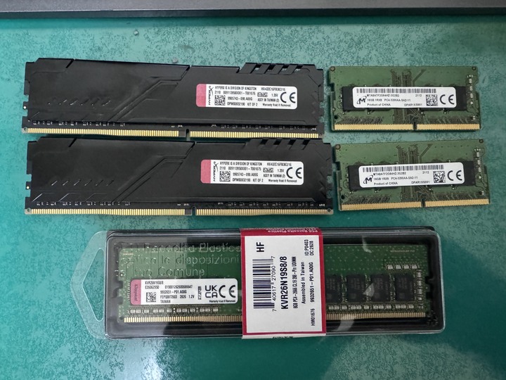 【售】Kingston / Micron DDR4 記憶體