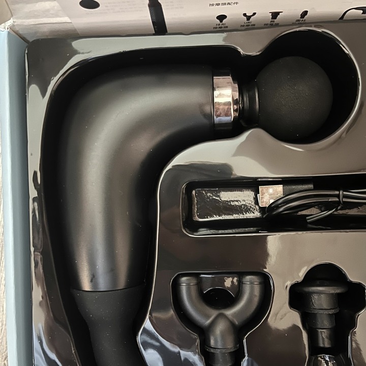 全新 我最便宜 電動按摩槍 U型筋膜槍