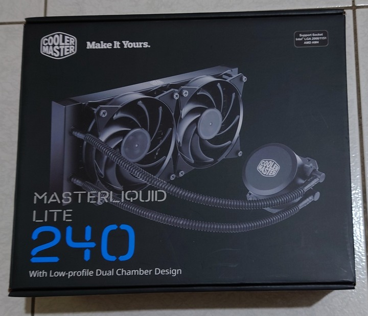 Cooler Master 酷碼 MasterLiquid Lite 240 水冷散熱器