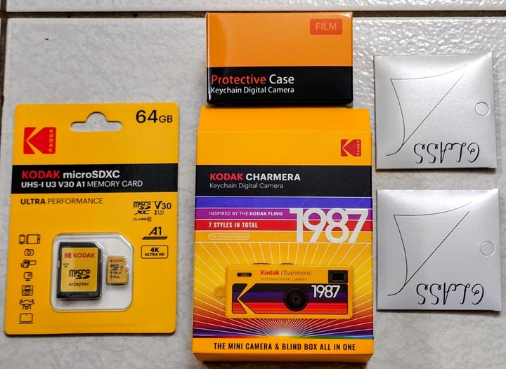 KODAK 盲盒 迷你鑰匙圈數位相機