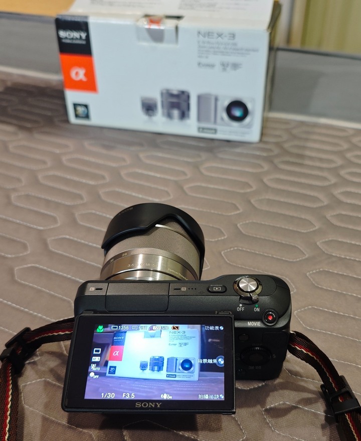 Sony NEX NEX3 微單眼 翻轉螢幕