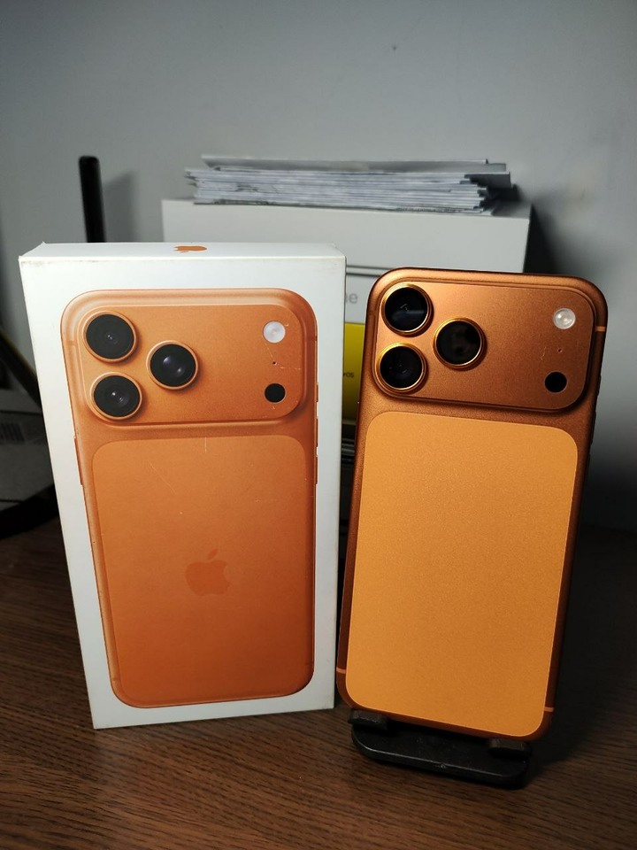iPhone 17 Pro Max 256G 宇宙橙 台灣公司貨 Apple原廠保固 電池100% 漂亮無傷