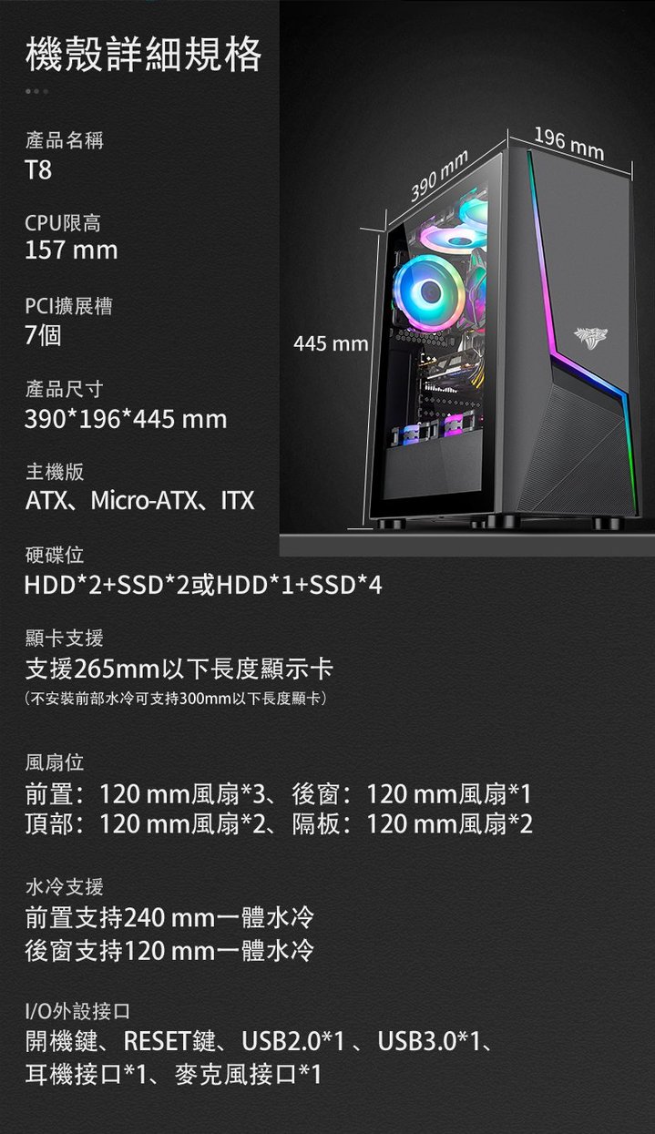 電腦主機 Intel i3-12100F/華碩H610M/金士頓16G(8Gx2)/650W 80+銅牌