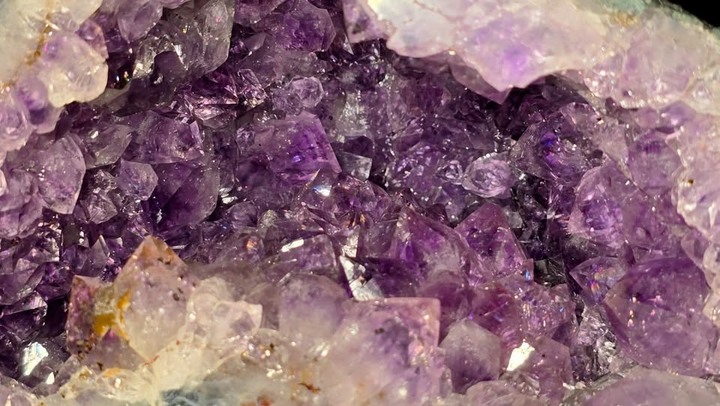 招財擺飾 紫水晶洞 水晶