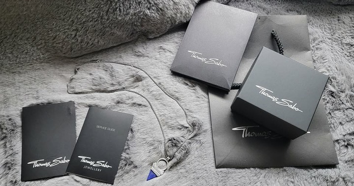 Thomas sabo 幸運三角青金石項鍊