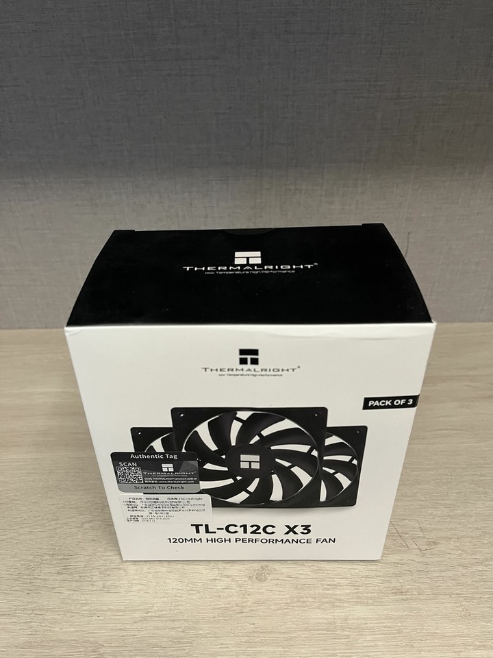 [新品] 利民 Thermalright TL-C12C X3 （最實惠的12公分風扇三件一組）
