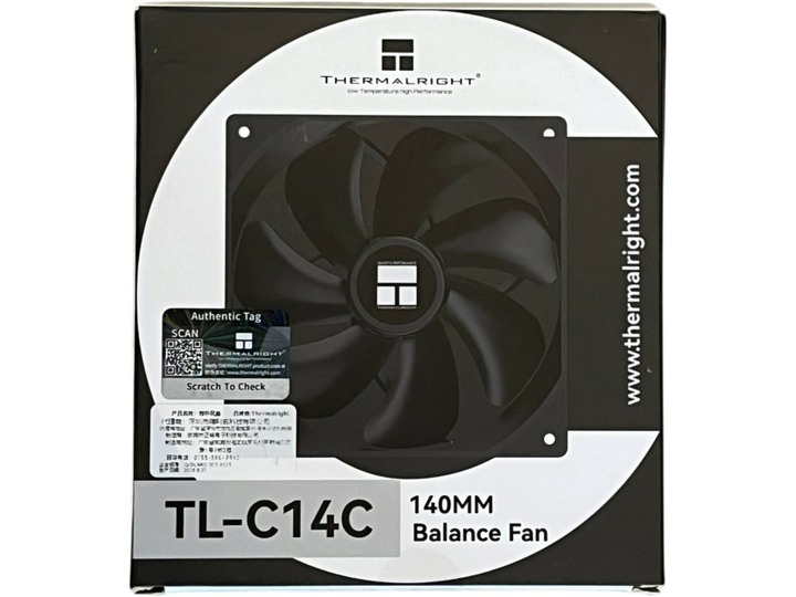 [新品] 利民 Thermalright TL-C14C （最划算的14公分風扇）