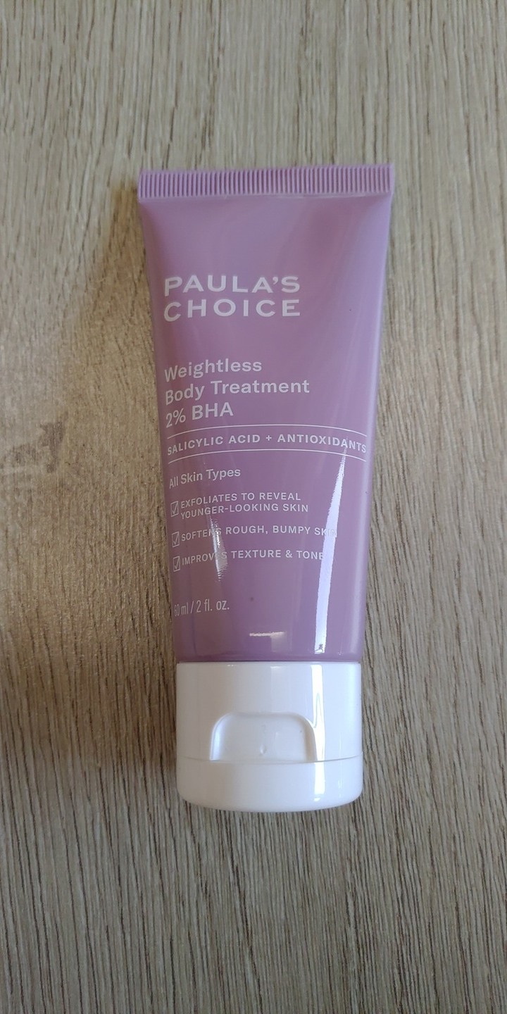 寶拉珍選Paula's Choice 2%水楊酸身體乳60ml(原廠未開封, 效期到2027/7/1)