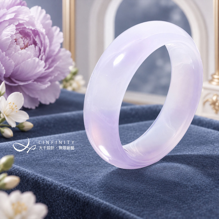頂級天然冰種白玉瓍 瑪瑙 帶紫 無瑕 寬手鐲 19cm 單品 禮物 收藏