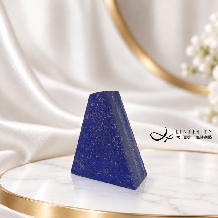 青金石香座 香插 天然原礦 一方之器 山形 香氛 擺件 收藏 單品