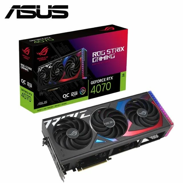 收購4070 tuf 或rog 12gb