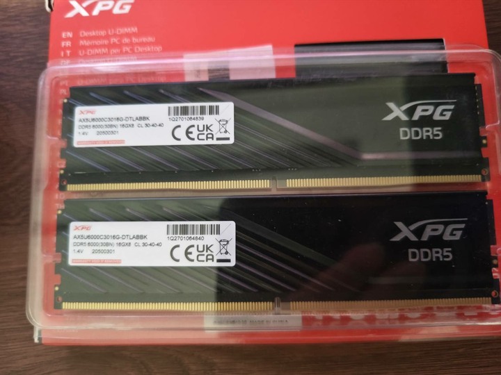 XPG DDR5 6000 32GB 記憶體(AX5U6000C3016G-DTLABBK) 
