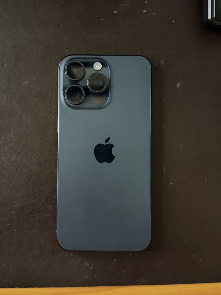 I Phone 15 PRO MAX 256G 藍