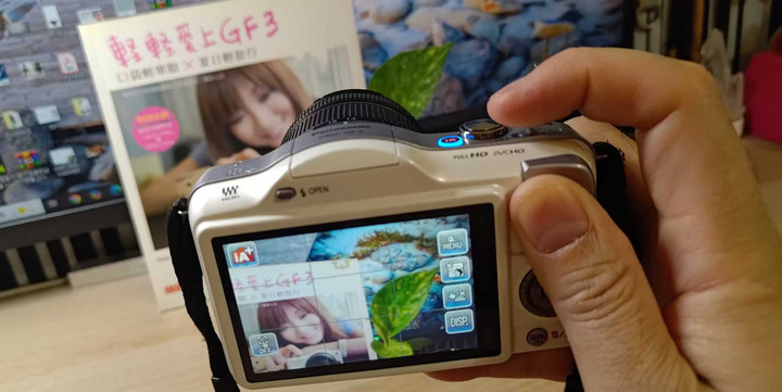 台中售Panasonic DMC-GF3 白色雙鏡套組-品項極佳