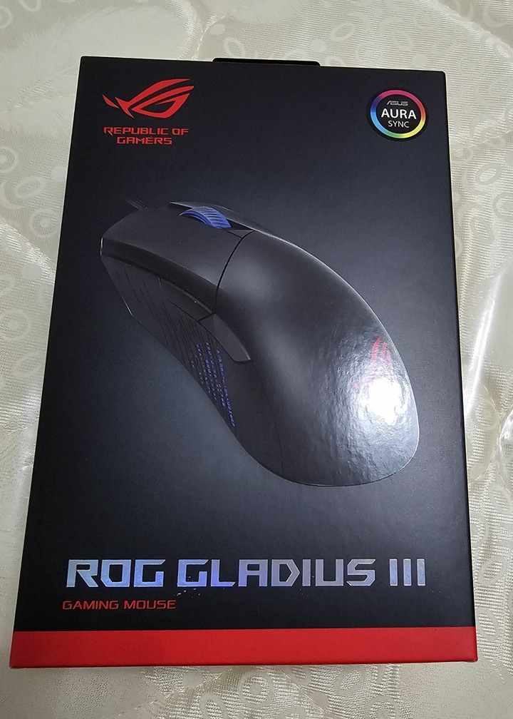 ASUS ROG 華碩Gladius III Core 有線電競滑鼠