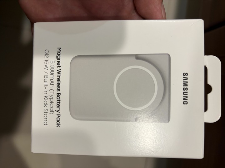 Samsung 三星 原廠 5000mAh / Qi2 15W 磁吸無線行動電源 Type C (EB-U2500)