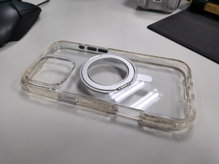 【LAUT】iPhone16 ProMax 磁吸360支架軍規耐衝擊保護殼
