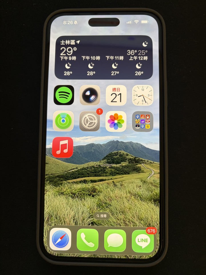 Apple iPhone 16 plus 256g 黑 保固到2026/07/17