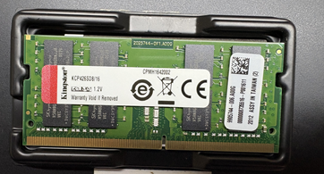 Kingston金士頓DDR4 2666 16G筆電記憶體