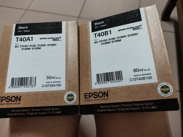 EPSON原廠墨水匣T40A3、T40A4適用SC-T3130、3130N及M/5130/5130N及M