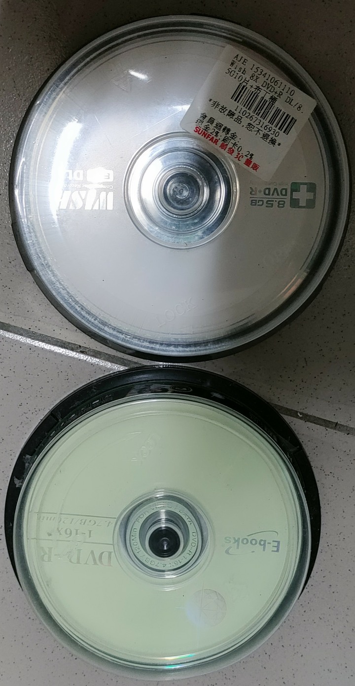 全新光碟片及2手收納本