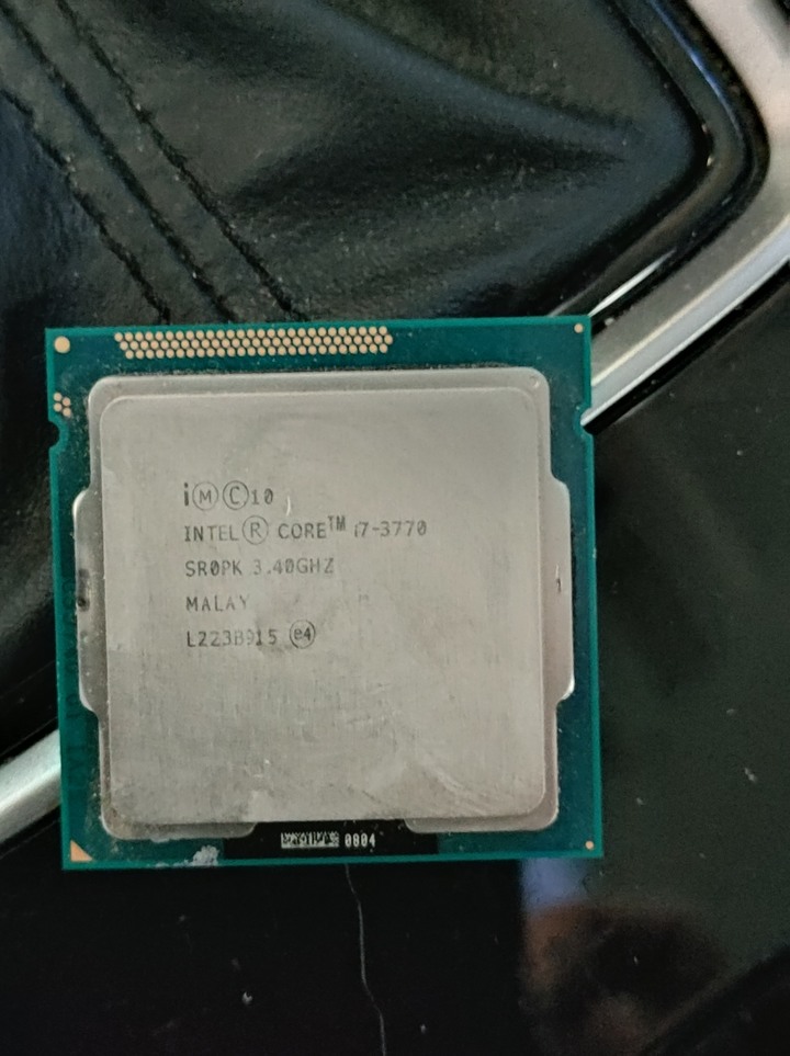 2手intel cpu core i7-3770處理器