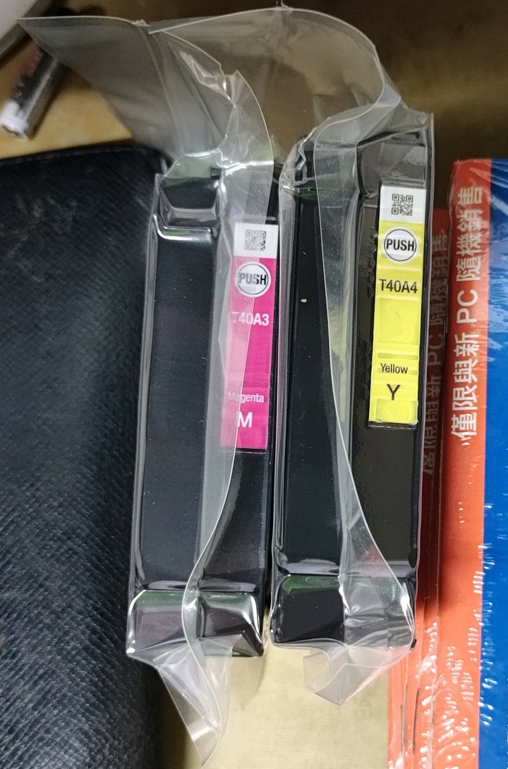 EPSON原廠墨水匣T40A3、T40A4適用SC-T3130、3130N及M/5130/5130N及M