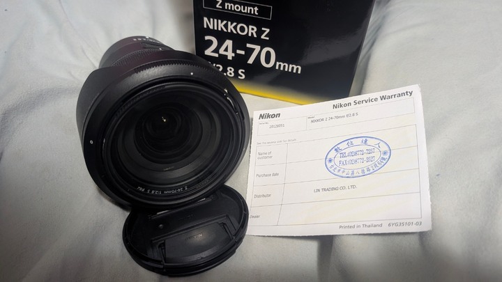 【售】Nikon Z 24-70mm F2.8 S一代公司貨