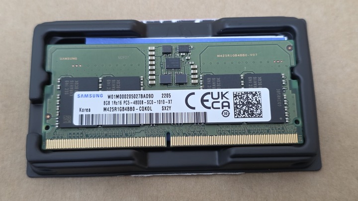 三星 DDR5-4800 8GB 筆電記憶體