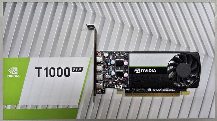 NVIDIA T1000 8GB 繪圖卡