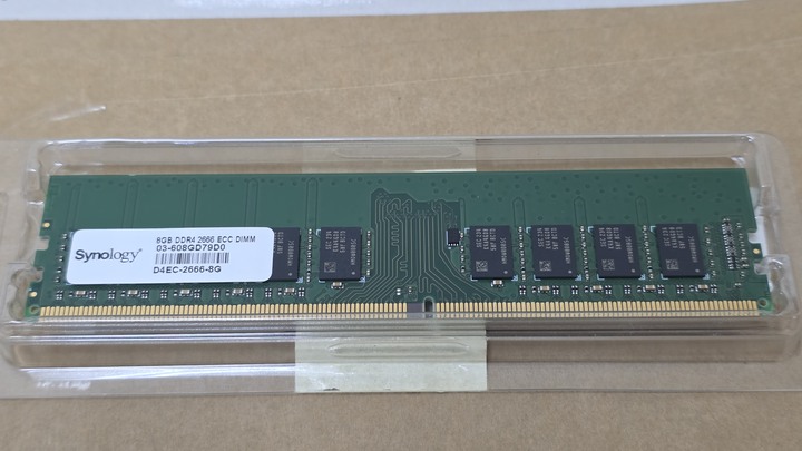 Synology DDR4-2666 ECC 8GB 記憶體