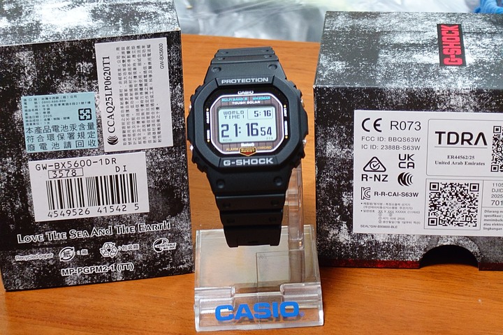CASIO G-SHOCK GW-BX5600-1 卡西歐 MIP LCD 電波校時 太陽能