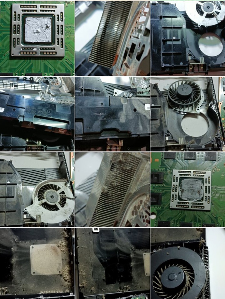 PS4主機 更換新散熱膏、清除灰塵