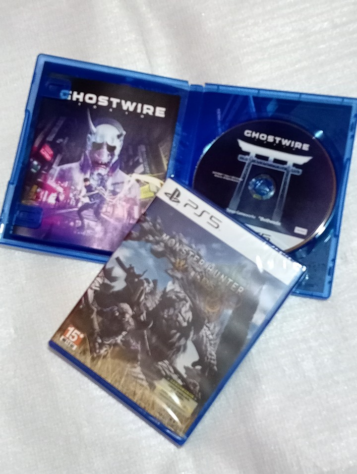 PS5 東京鬼線（二手）+魔物獵人荒野（全新）