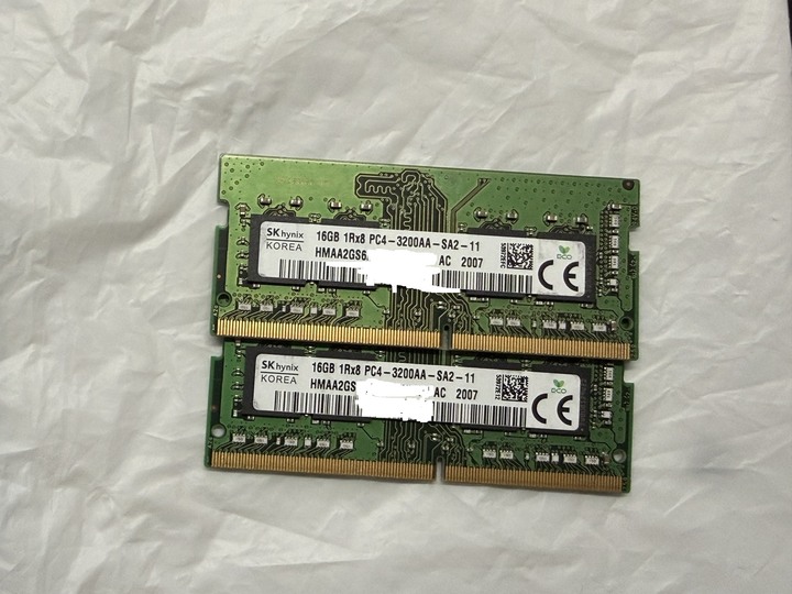 "筆電"記憶體 Skynix "DDR4" PC4-3200 16GB x2