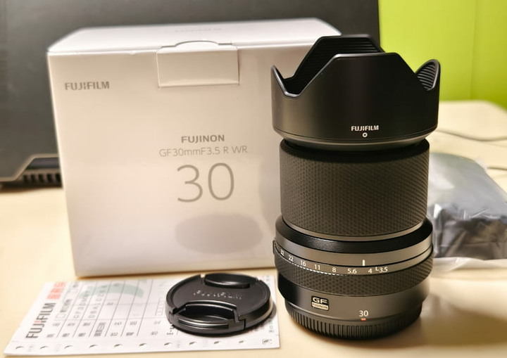 富士 Fujifilm GF 30mm f3.5 R WR 中片幅 廣角 (公司貨) 含保護鏡