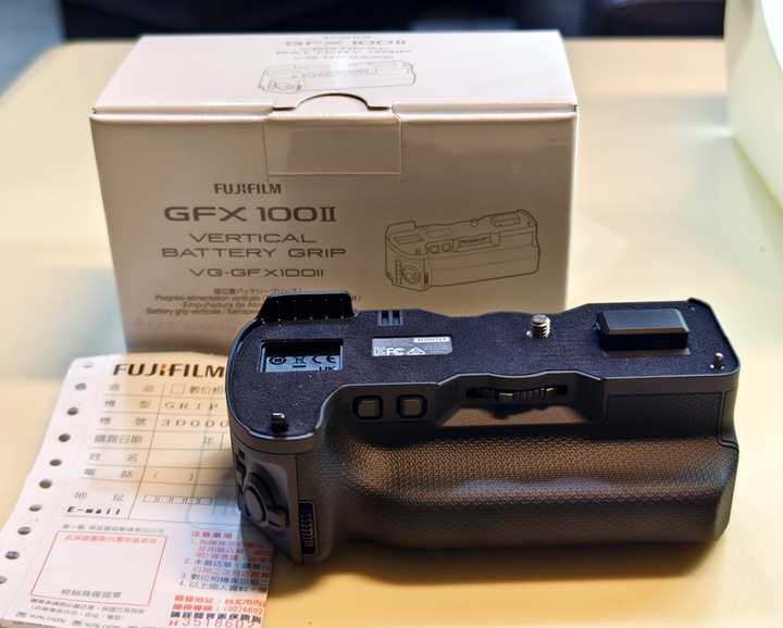 富士 VG-GF100II 電池手把 (公司貨) 中片幅 GFX100 2代 使用