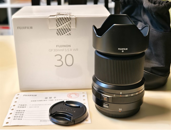 富士 Fujifilm GF 30mm f3.5 R WR 中片幅 廣角 含保護鏡