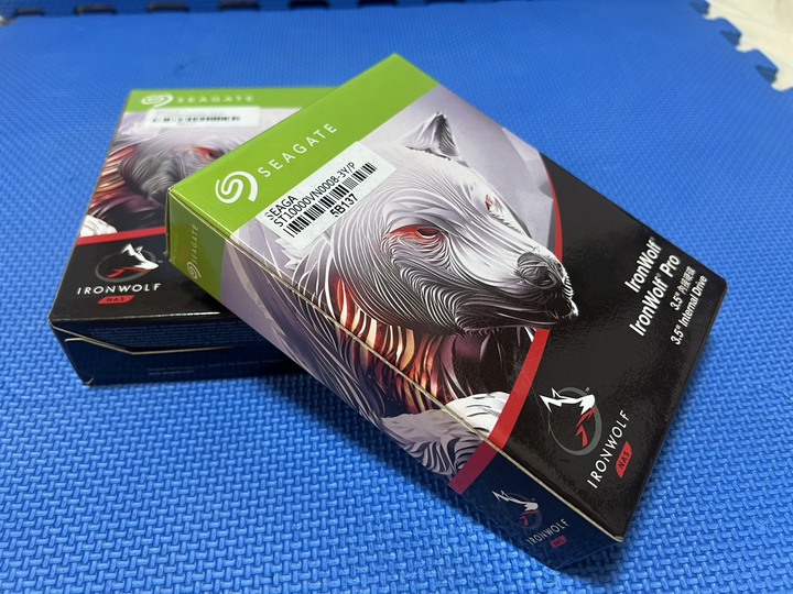 全新庫存品 Seagate 那斯狼 IronWolf Pro 10TB NAS 專用硬碟