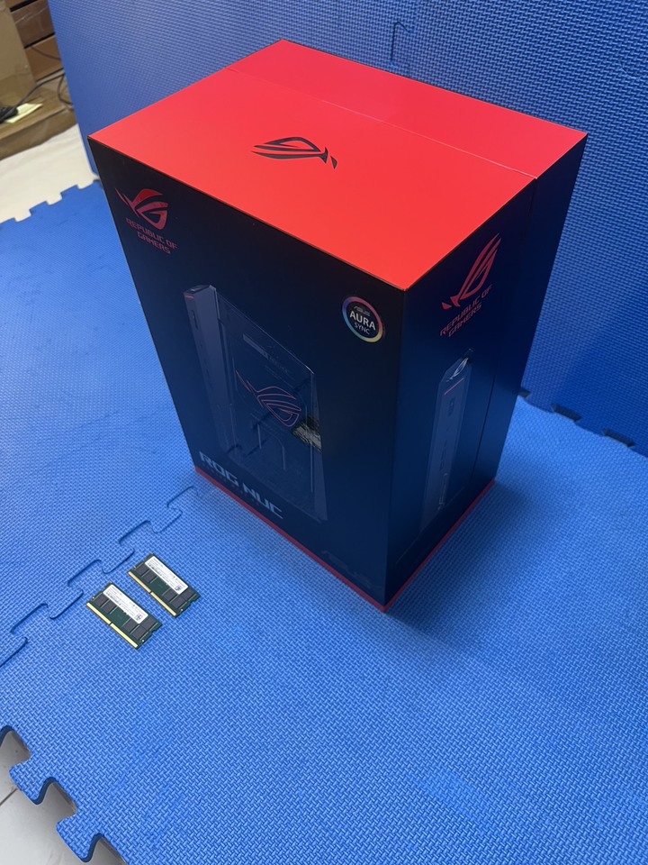全球首款 RTX 5080 攻頂!ASUS ROG NUC 2025 電競主機 + 96GB 記憶體終極組合 