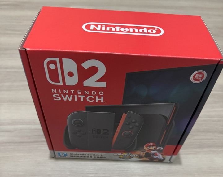 Nintendo 任天堂 Switch 2 瑪利歐賽車世界同捆主機